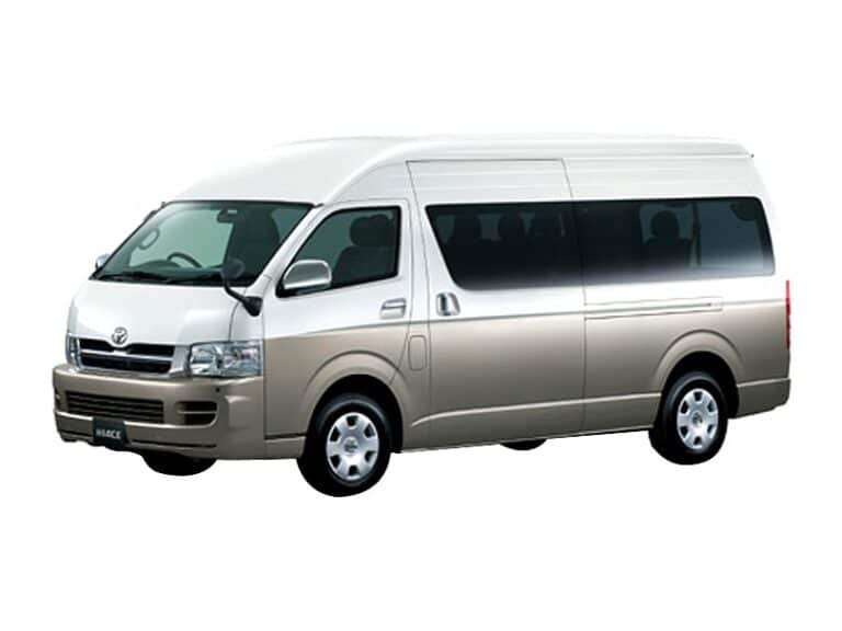 Toyota Hiace Grand Cabin.