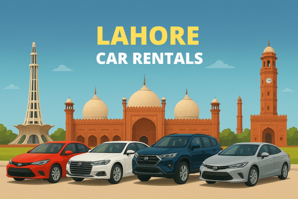 Rent a car Lahore Pakistan